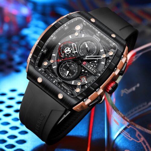 Stormforce Precision Chronograph Watch for Men - Black - Image 2