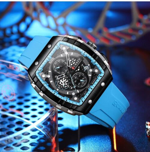 Stormforce Precision Chronograph Watch for Men - Blue - Image 4